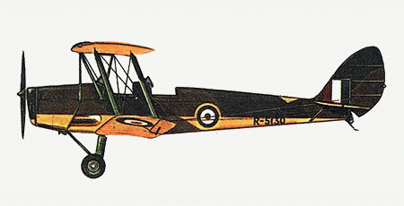 УТС - de Havilland D.H.82 «Tiger Moth»
